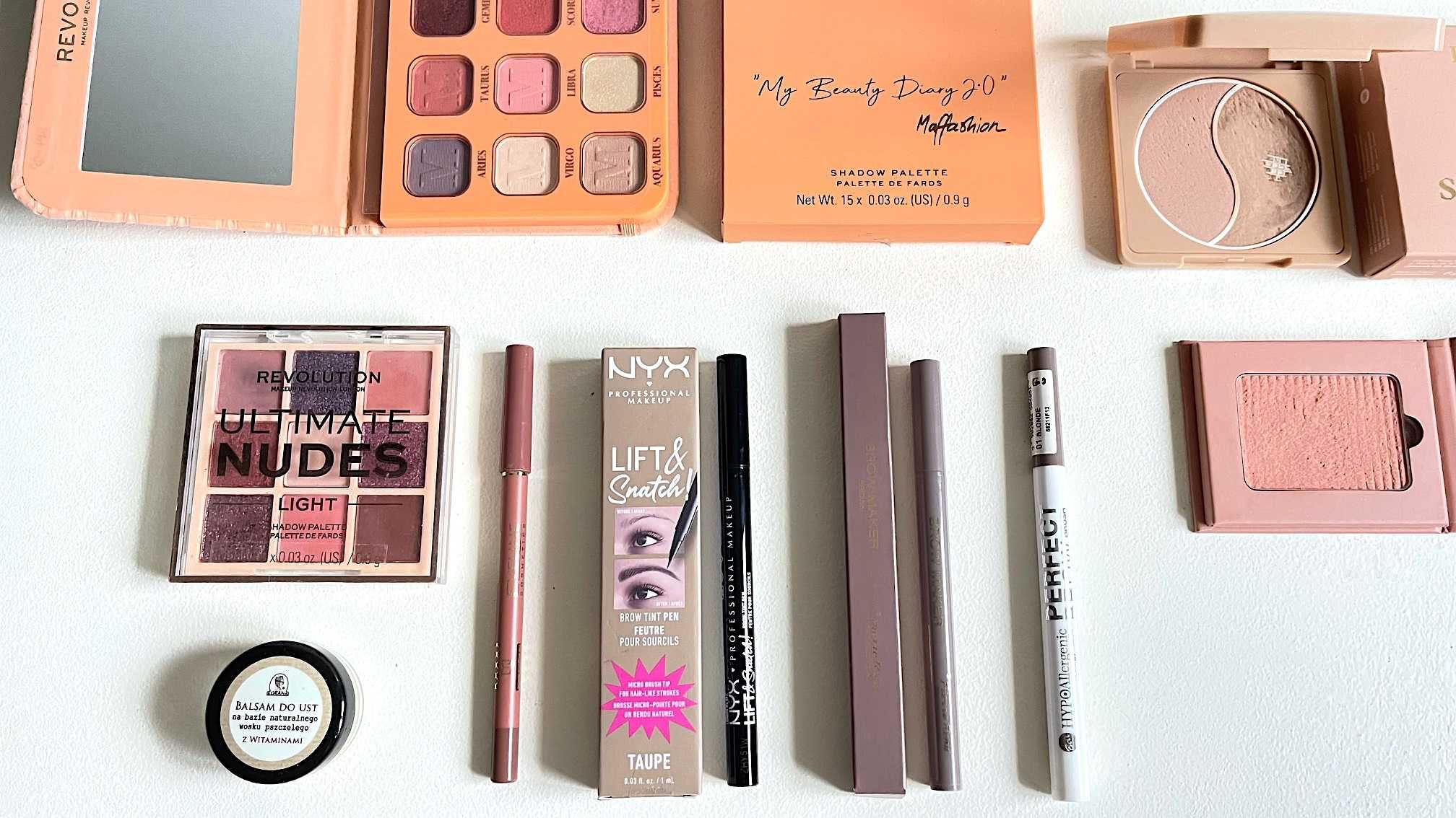 NYX Brwi Resibo Odżywka MAFFASHION Cienie L'oreal Pomadka Eveline