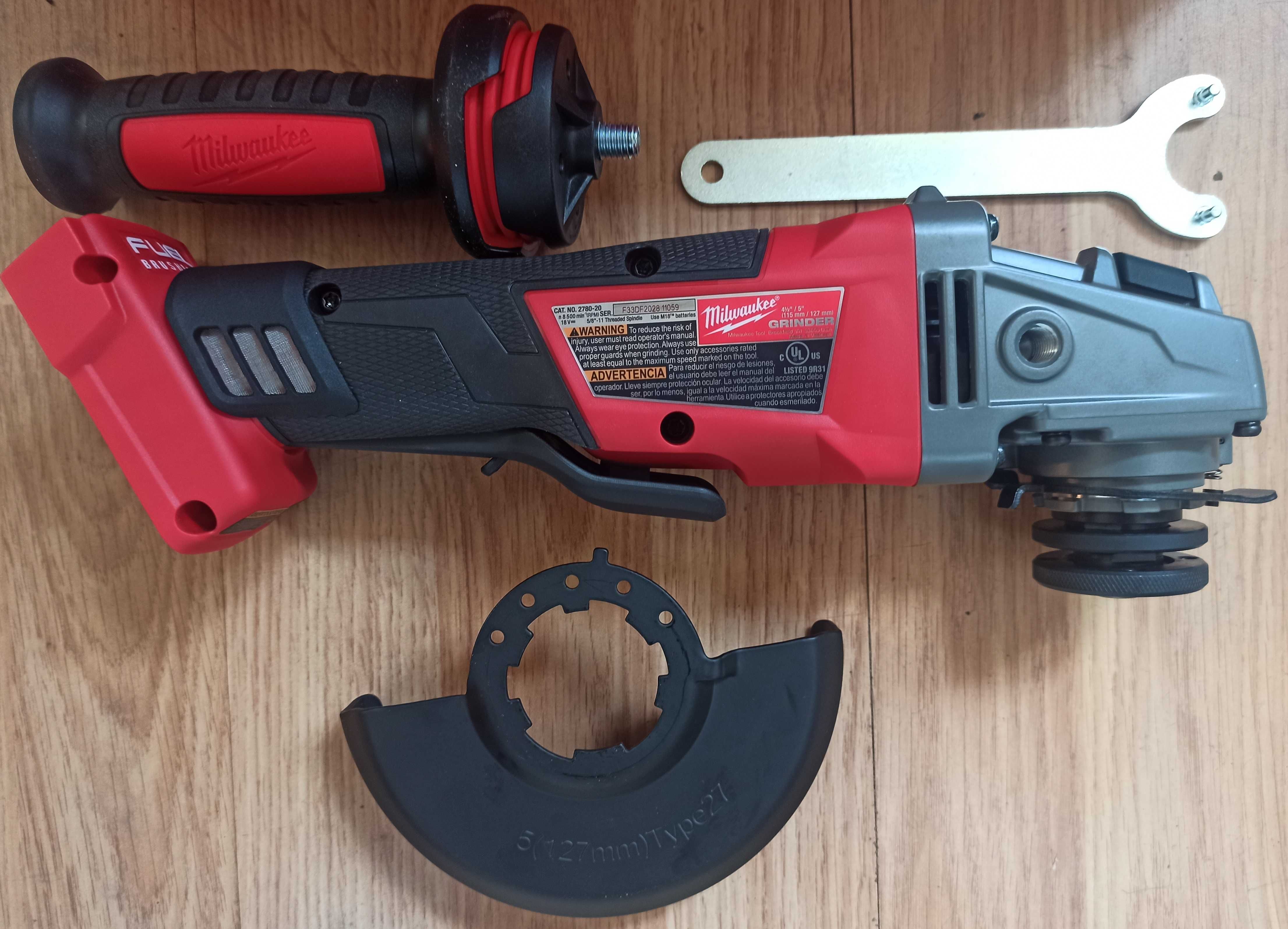 Szlifierka kątowa Milwaukee fuel M18 125MM