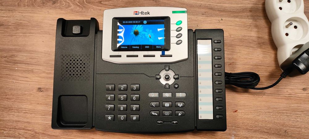 Telefon przewodowy IP HTEK UC860