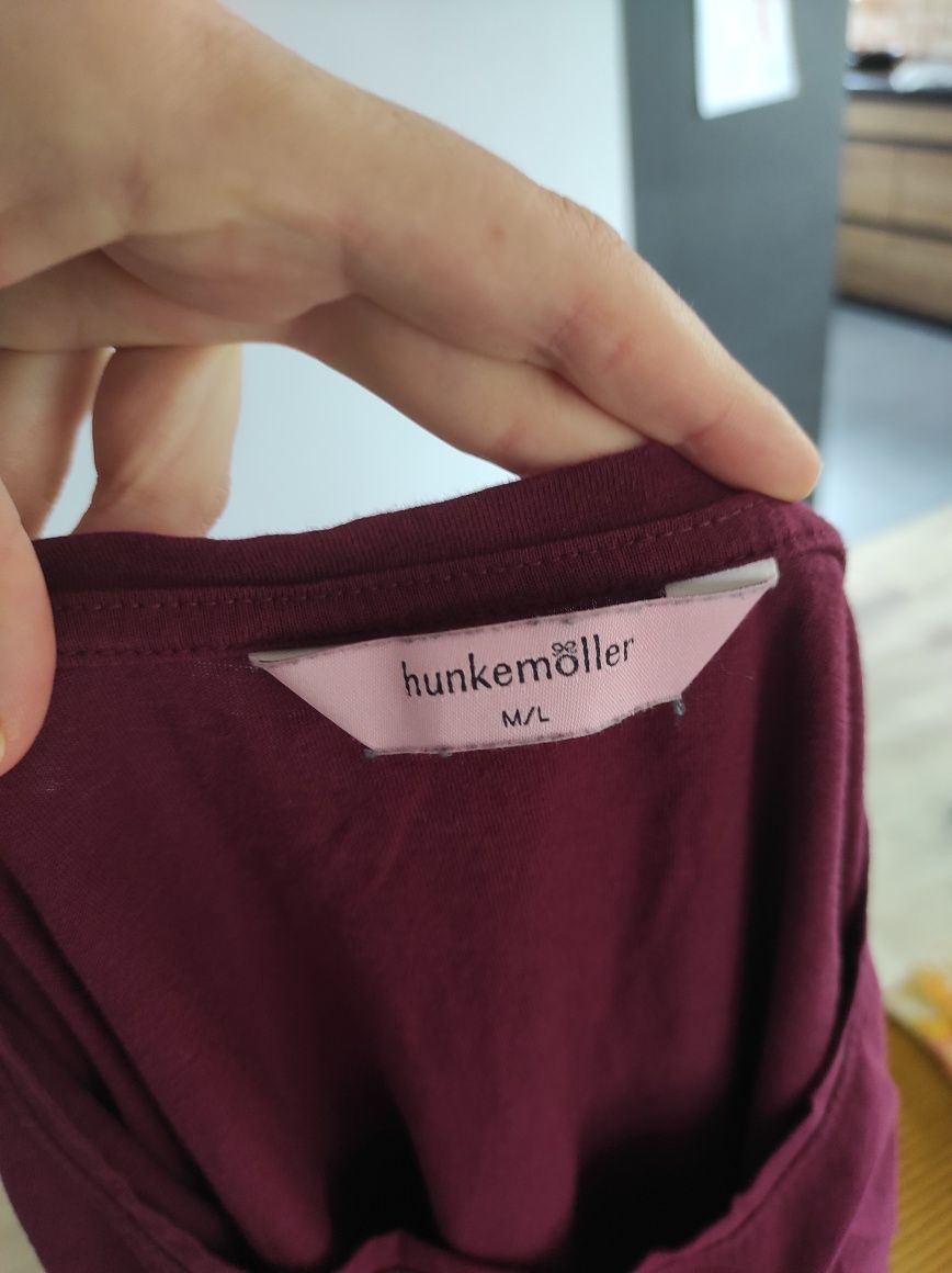 Koszula nocna ciążowa M/L hunkemoller bordowa