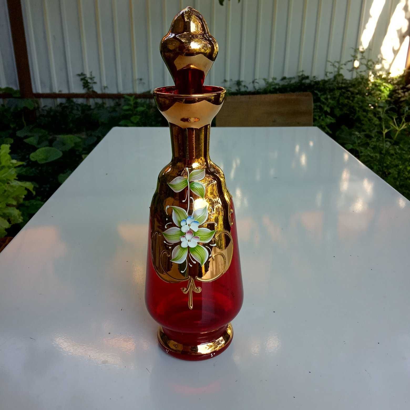 Графин Murano Glass 24 K Gold Lav A. Mano-продажа или обмен в г. Черн