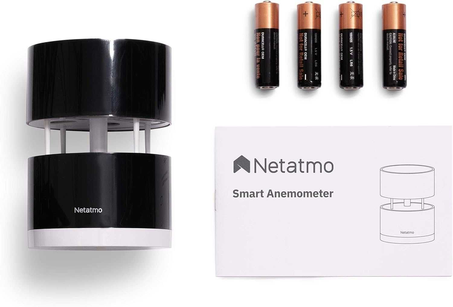 метеостанція Бездротовий анемометр Netatmo датчик швидкості NWA01-WW