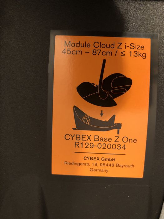 Fotelik Cybex cloud z i-size granatowy
