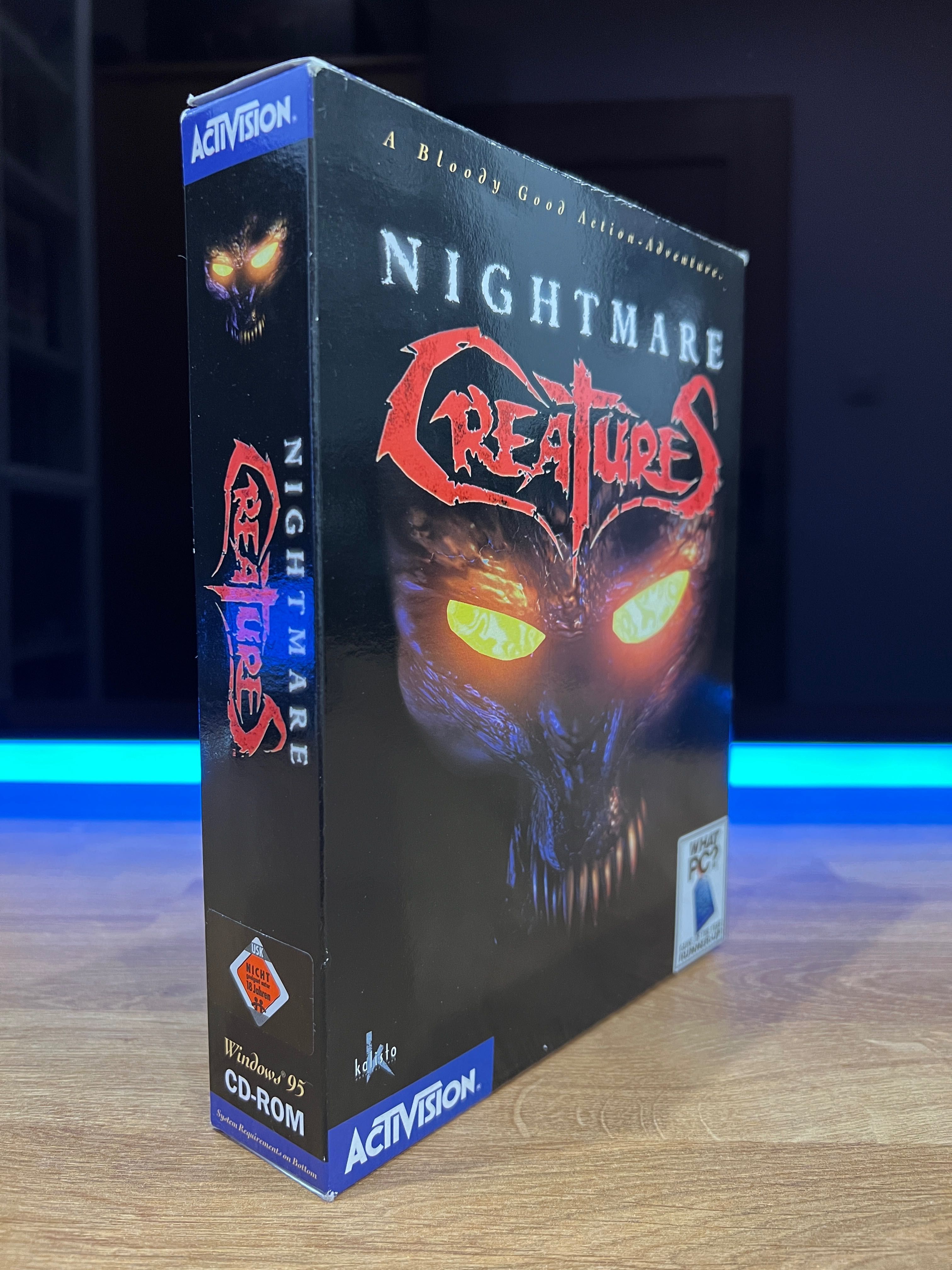 Nightmare Creatures (PC EN 1997) Big Box kompletne premierowe wydanie
