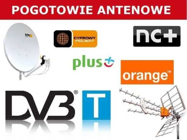 Antena NC+ montaz ustawianie anten sat na terenie BIŁGORAJA i +50 KM