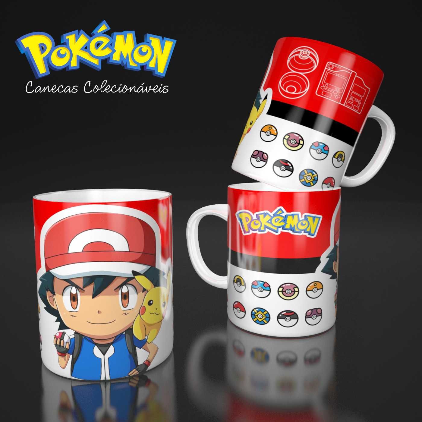 Canecas Personalizadas Pokémon