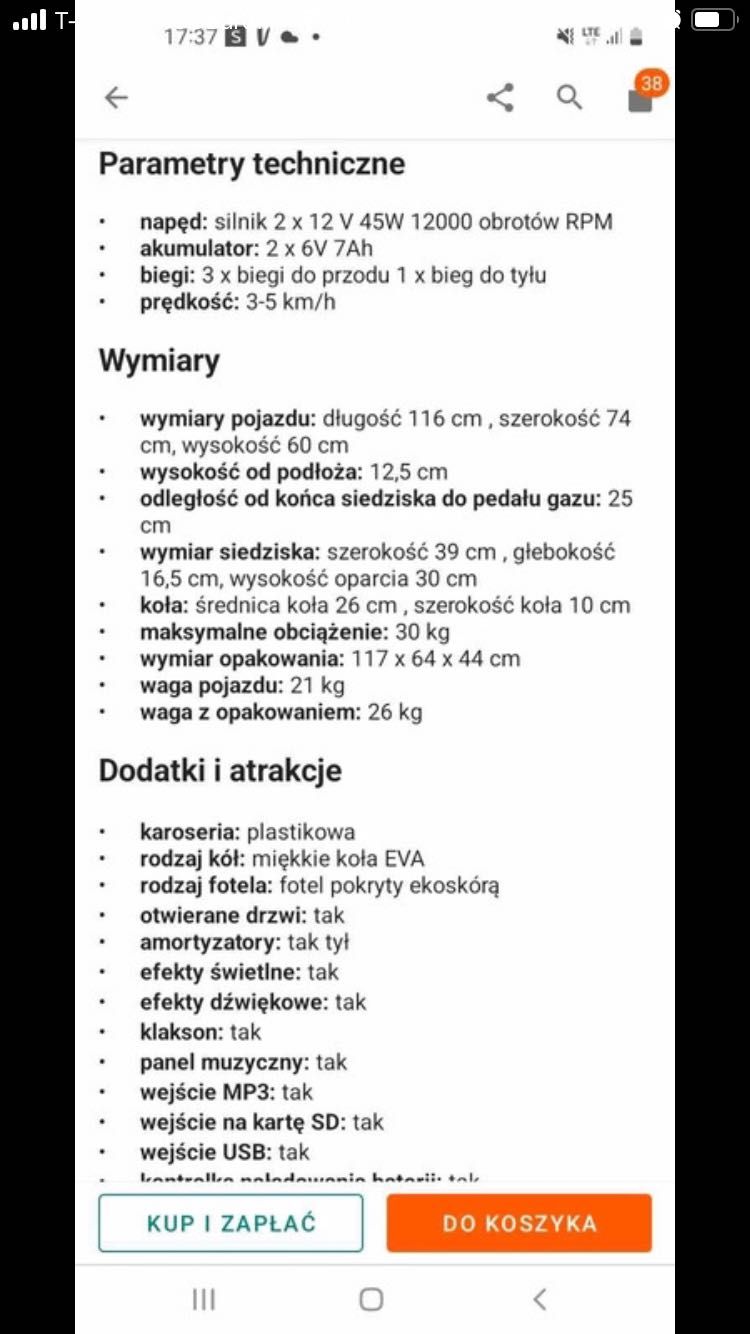 Samochód na akumulator