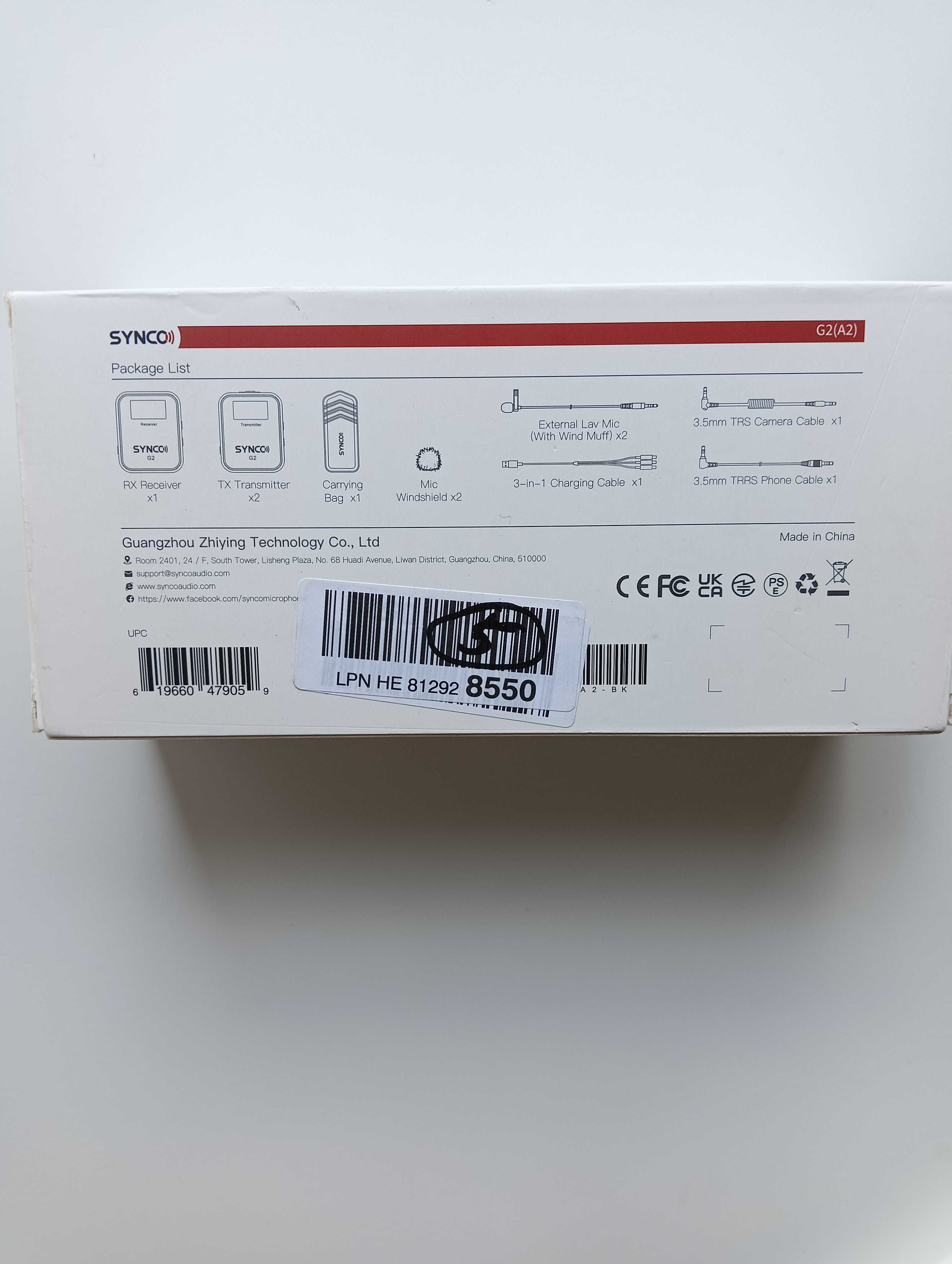Mikrofon bezprzewodowy Synco G2 A2