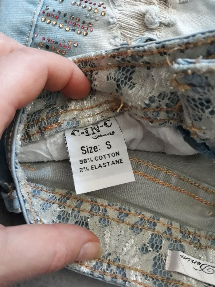 Spodenki jeans