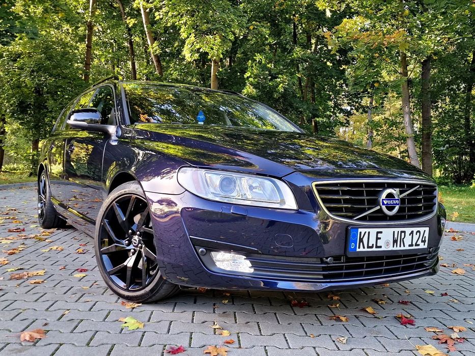 Volvo V70 2015r 2.0 D4 El. Klapa Harman Navi Skóra 2 klucze Serwis BEZWYPADKOWE