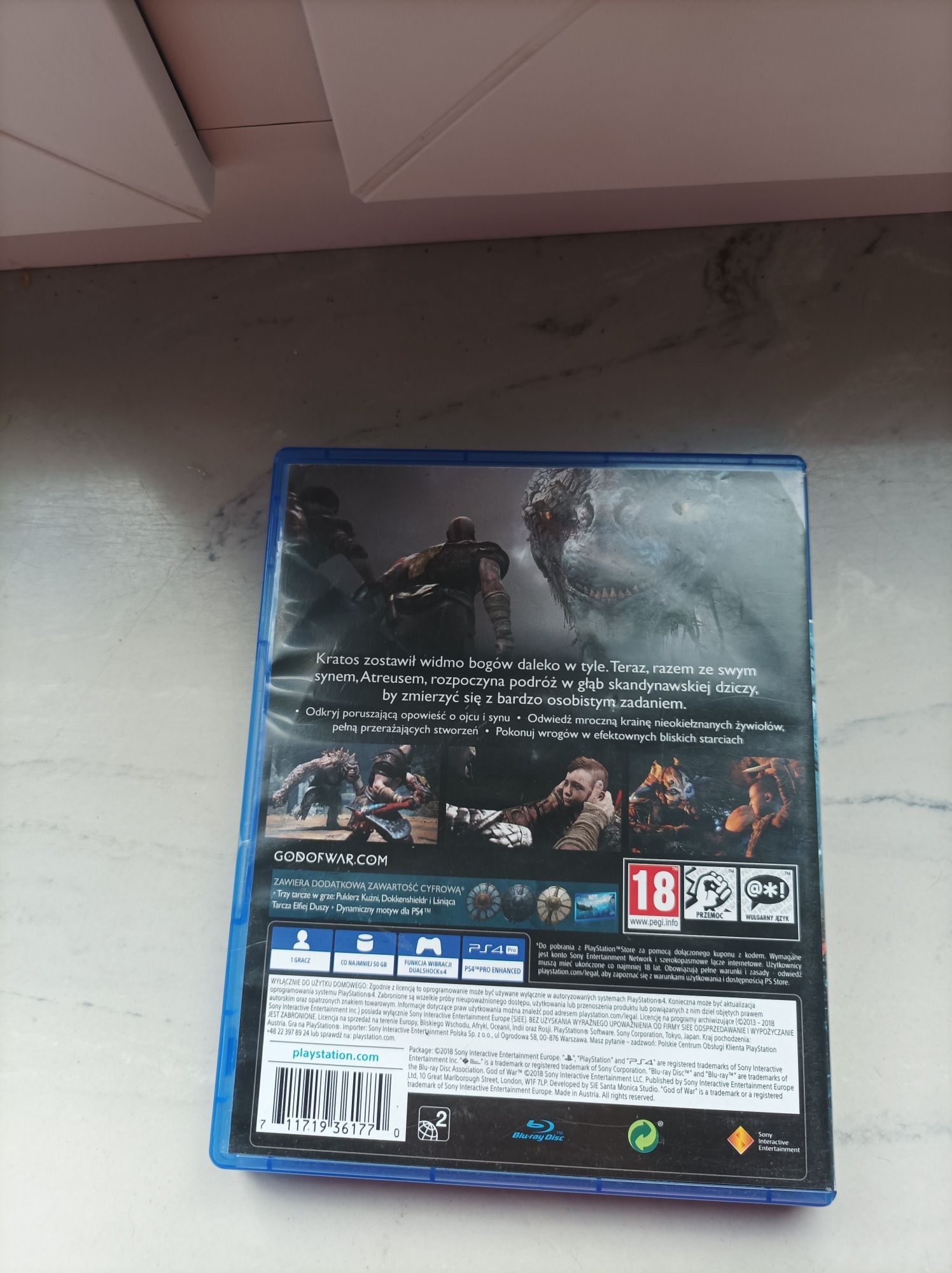 Sprzedam GOD OF WAR na ps4