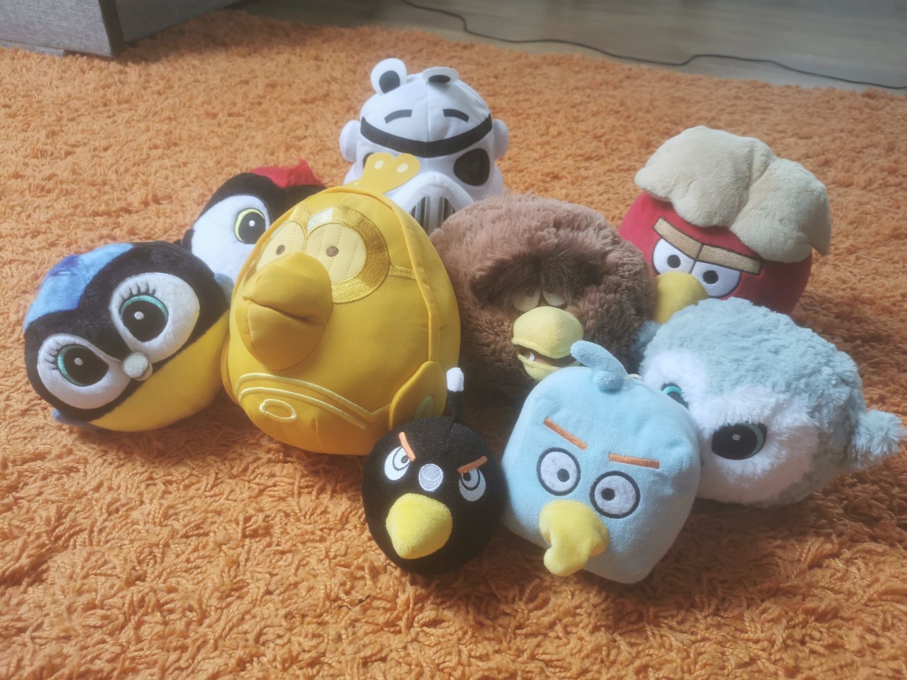 Pluszaki Angry Birds
