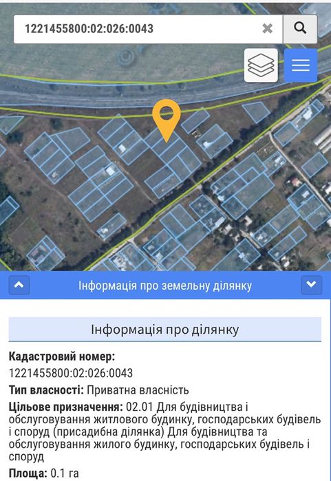 Участок земли 10 соток