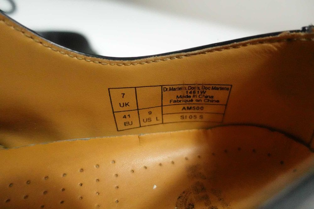 Buty Dr. Martens 1461 Czarne Klasyczne 41