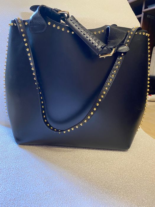 Сумка жіноча велика Zara нова, шкіра бізона