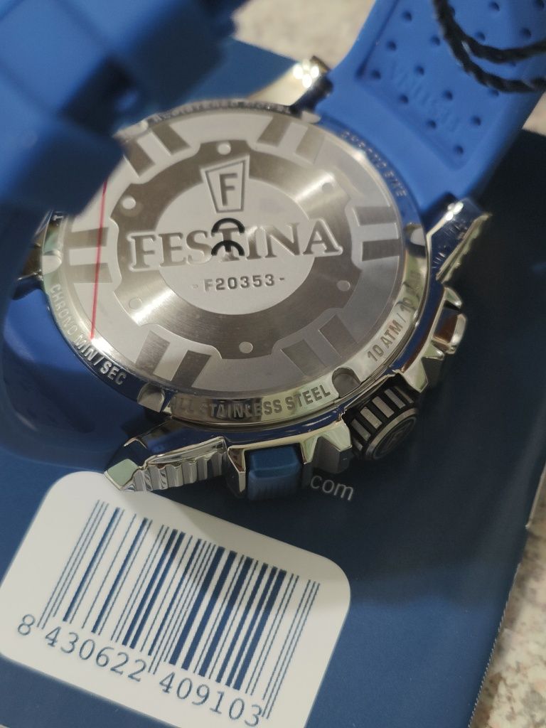 Festina F20353-7 наручные мужские часы. Гарантия