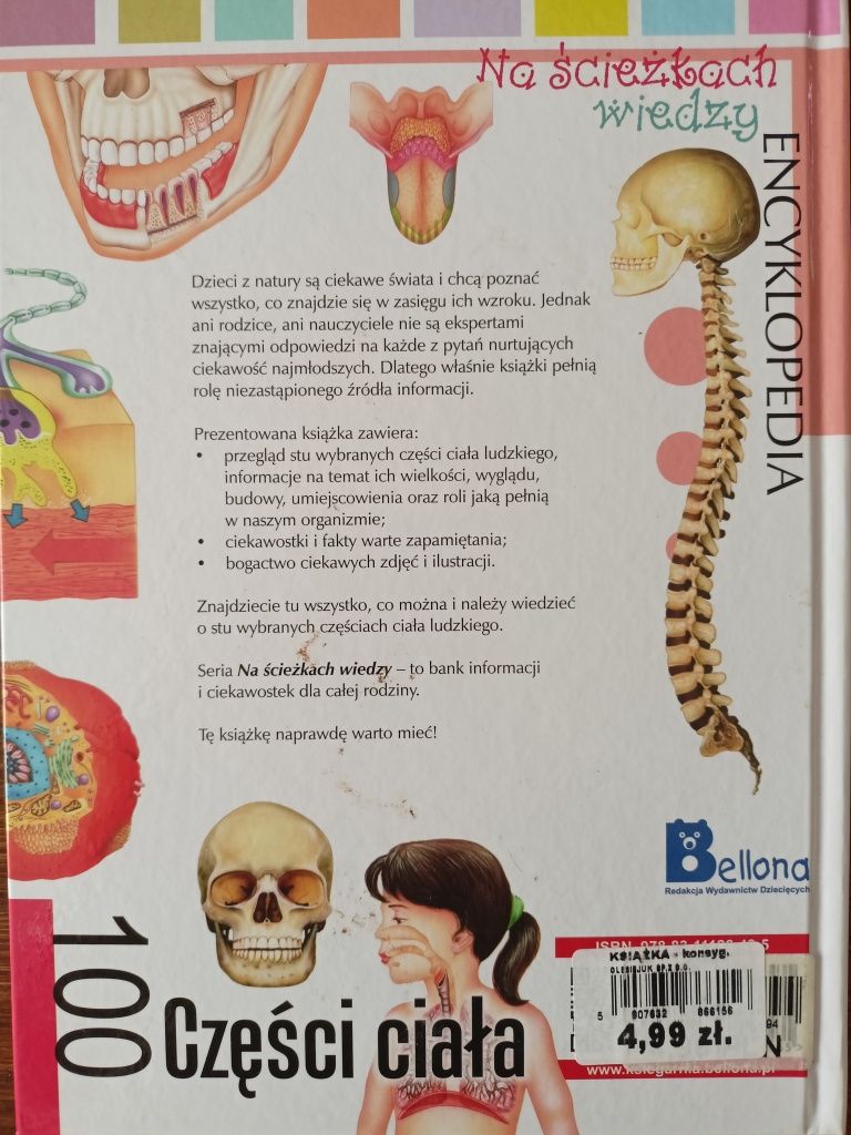 Części ciała. Encyklopedia. Na ścieżkach wiedzy.