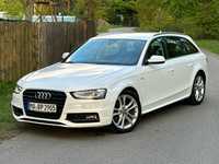 Audi A4 B8 2.0 TDI 177KM Quattro S line Webasto ACC Kamera Navi 18 cali