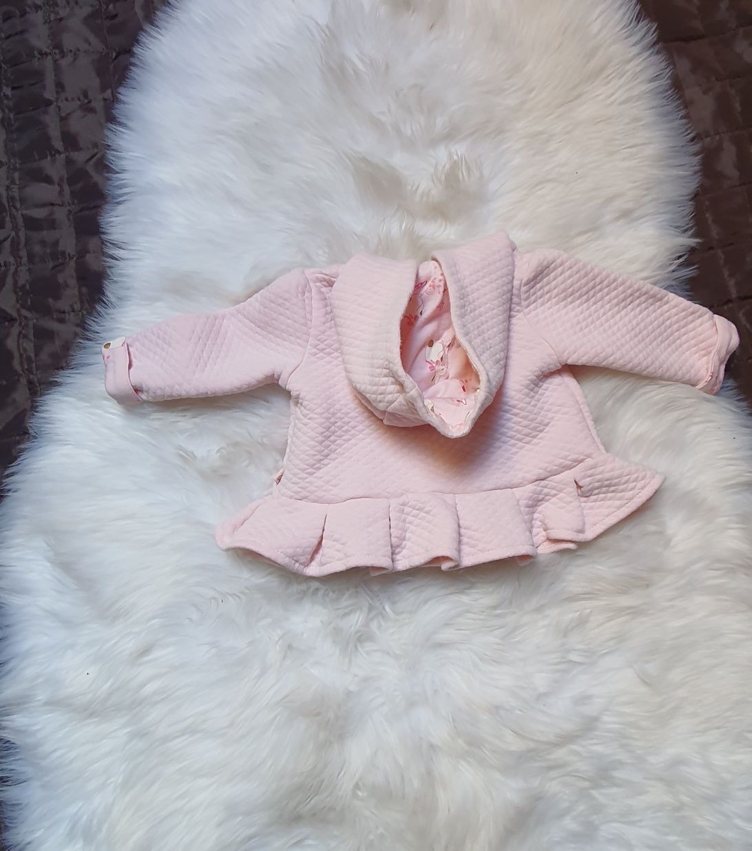 Bluza bluzka ted Baker Rozmiar newborn 0-3 m różowa