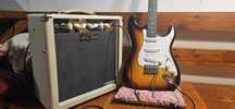 Harley Benton TUBE 15 wzmacniacz gitarowy lampowy + gitara