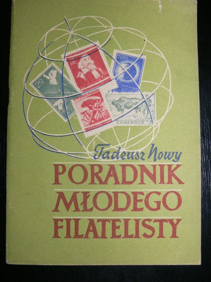 Poradnik Młodego Filatelisty z PRL 1960 rok plus dowód zakupu