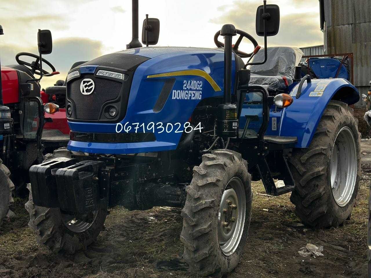 Трактор Dongfeng 244-DG2 Донфенг Дводискове зчепл Реверс Доставка -0!