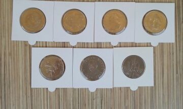 monety PRL(1950r-1994r) komplet,ładne