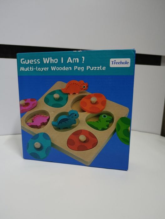 Розвиваюча іграшка Монтессорі JED дерев'яний сортер головоломка