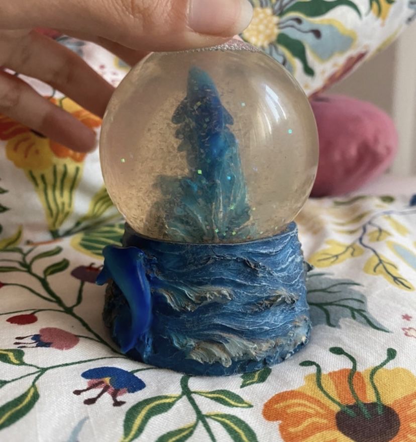 Snow Globe golfinhos