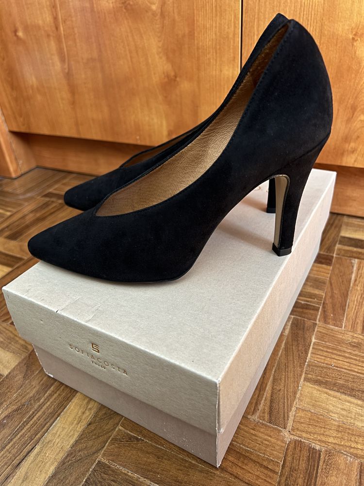 Sapato salto alto preto