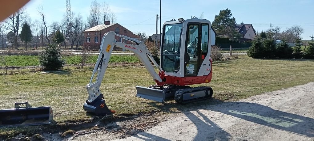 Wynajem koparki koparka Kubota Bobcat JCB Takeuchi KOPIESZ SAM!!!