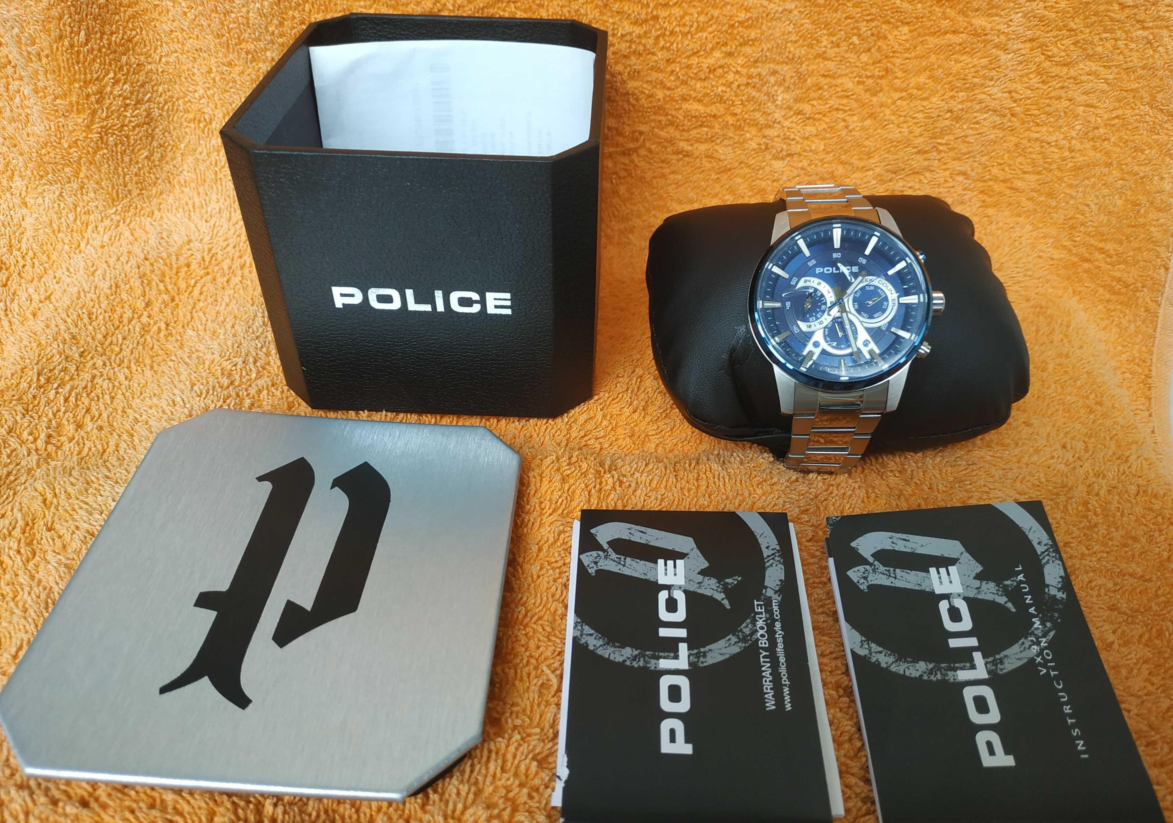 Relógio POLICE Smart Style Prateado 48mm