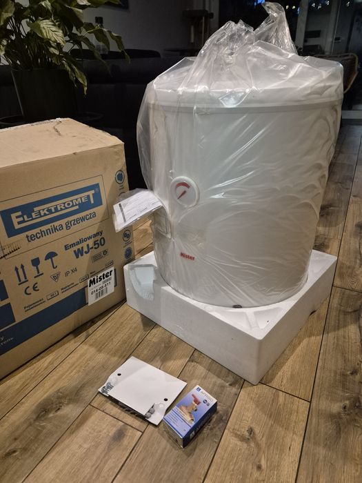 Mister elektromet elektryczny ogrzewacz wody 50 l NOWY