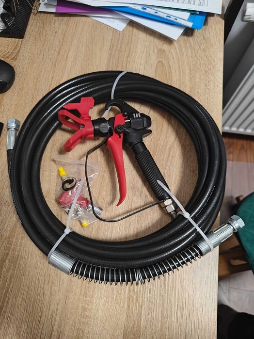 Pistolet do agregatu z wężem wysokiego ciśnienia Parkside