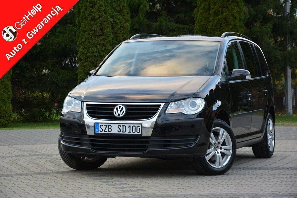 Volkswagen Touran 1.6MPI(102KM)+gaz Lift Klimatronic Duża Navi Kamera Hak Alu 16