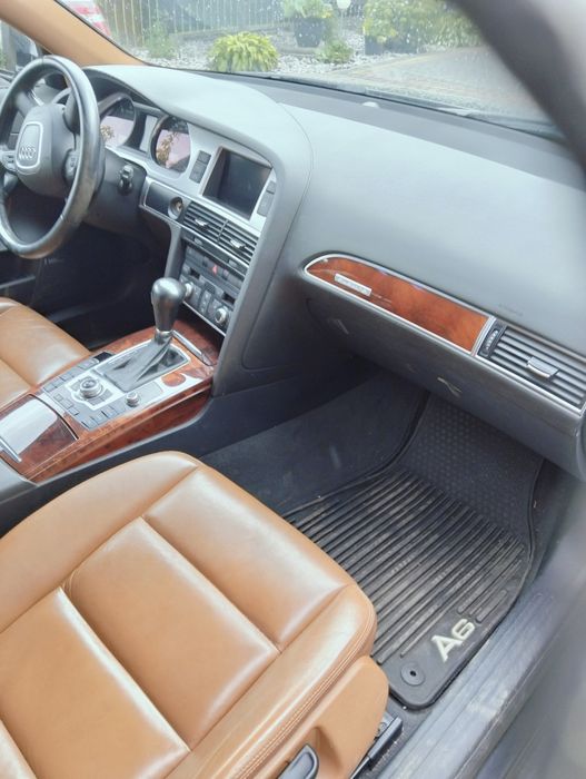 Witam sprzedam kpl foteli skóra grzana audi A6 C6 kombi