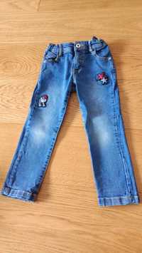 Spodnie jeans r. 104