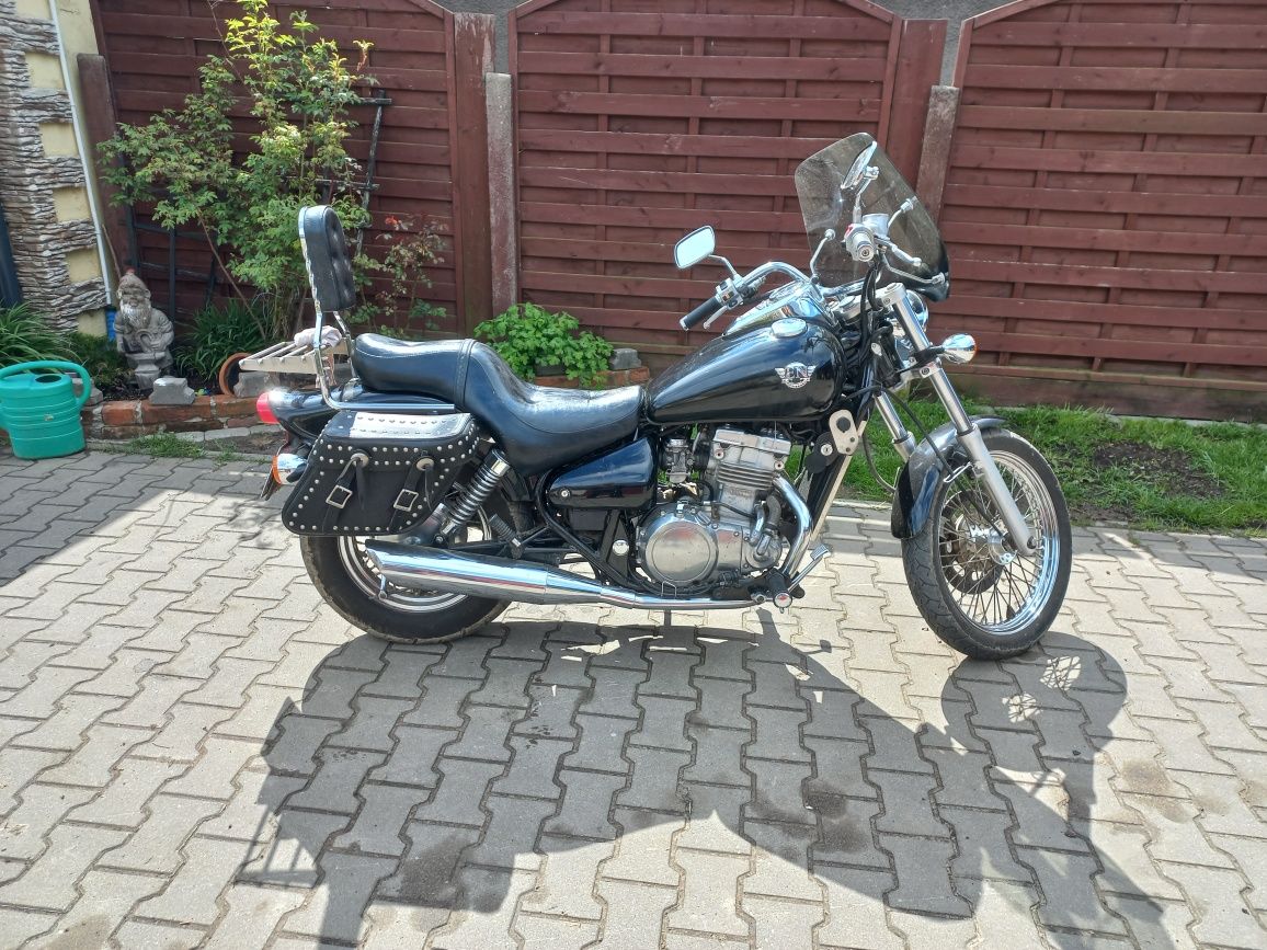 Kawasaki EN 500C możliwa zamiana na przyczepę kampingowa.