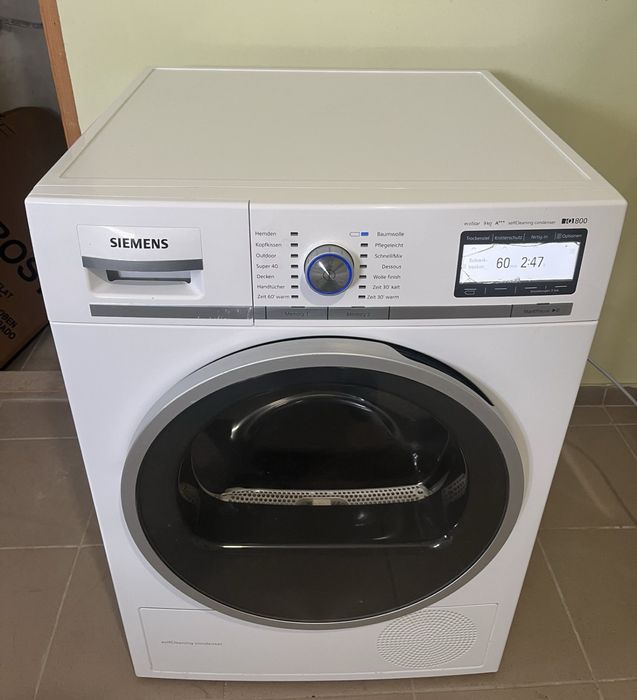 Сушка Siemens IQ800 Home Professional тепловий насос компресор