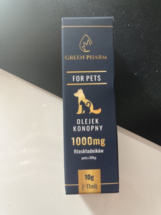 Olejek konopny dla psa