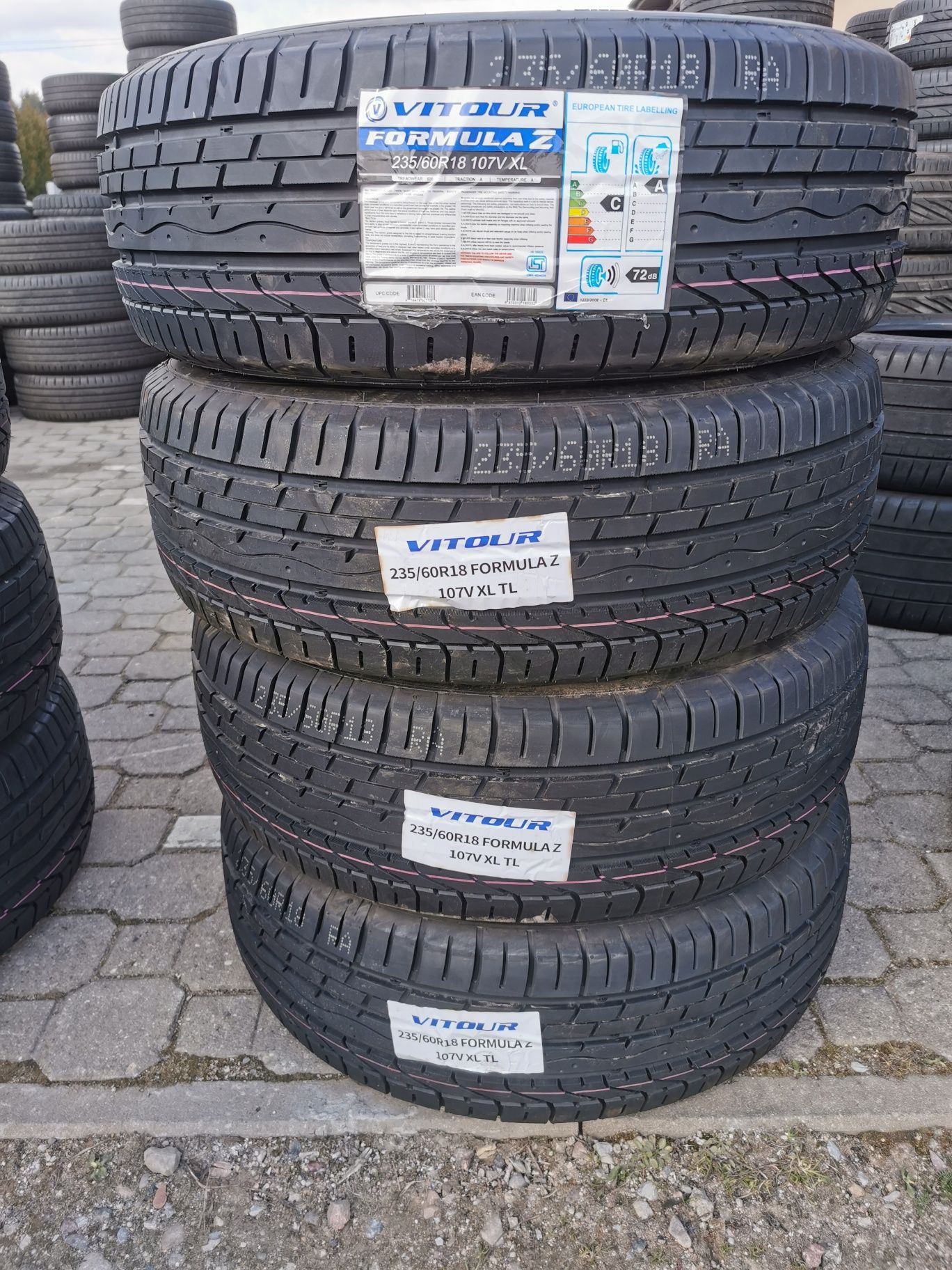 Komplet opon 235/60R18 107V XL Vitour Formula Z WYPRZEDAŻ MAGAZYNU