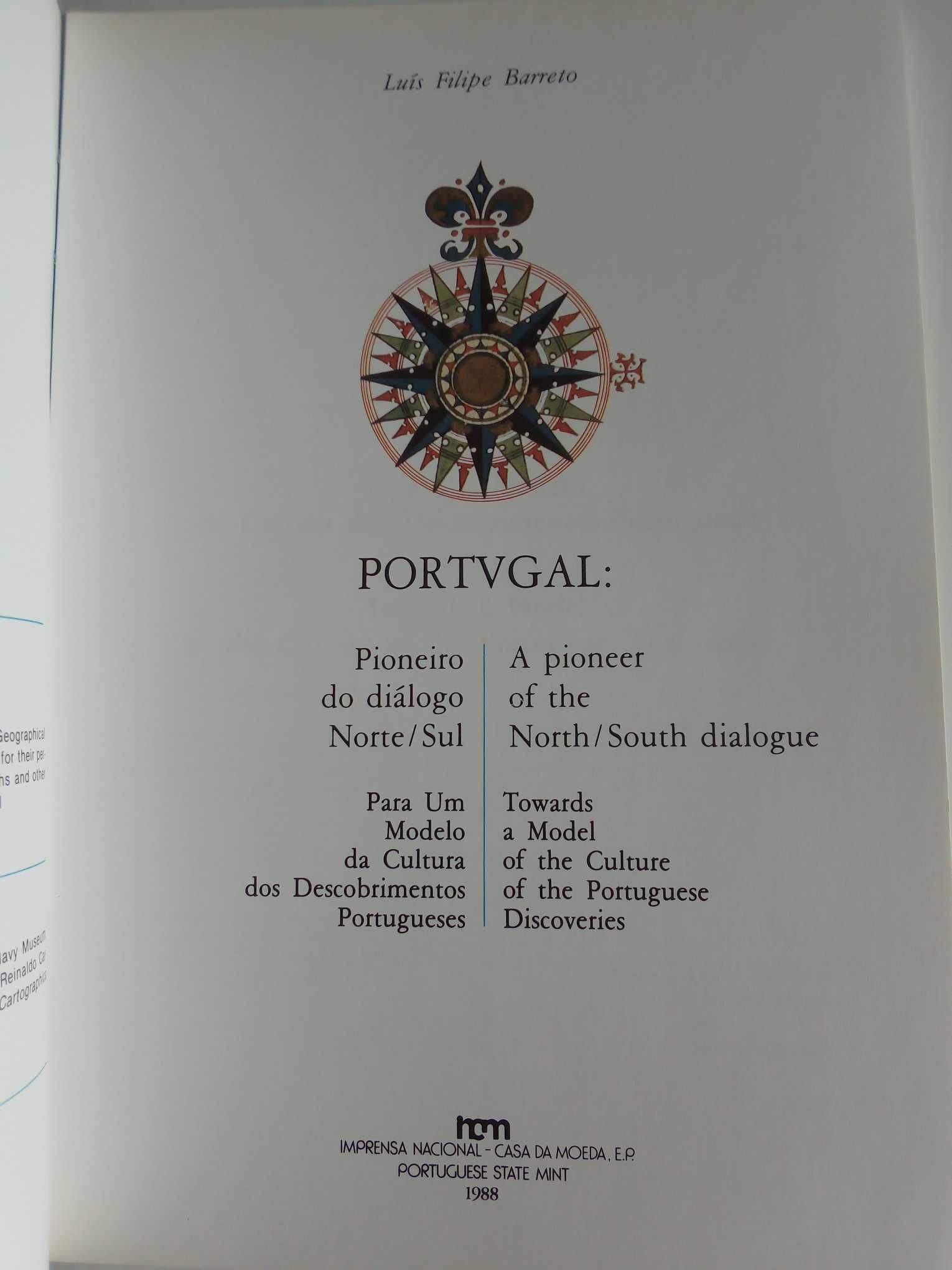 Livro "Portugal: Pioneiro do diálogo Norte/Sul", de Luís F. Barreto