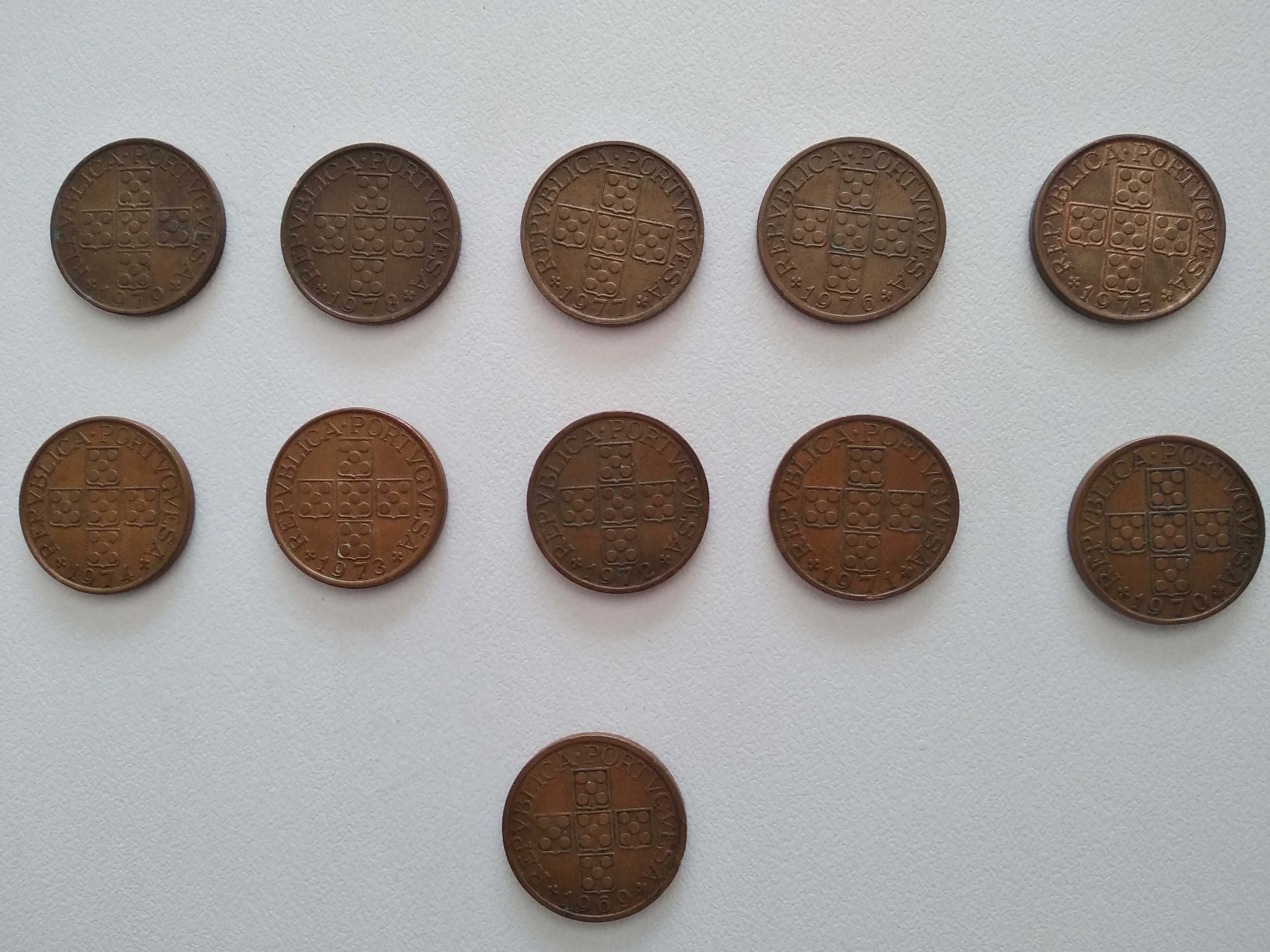 Lote de moedas Portuguesas 1$