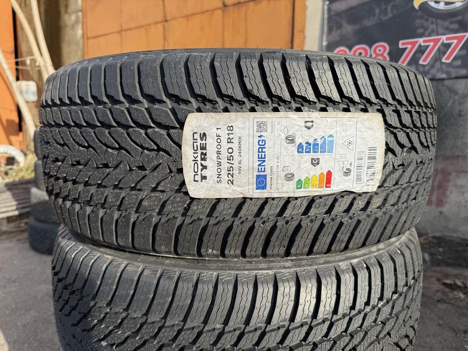 225/50 r18 Nokian SnowProof 1 НОВАЯ Резина зимняя