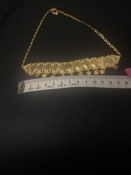 Naszyjnik obroza zloto 585