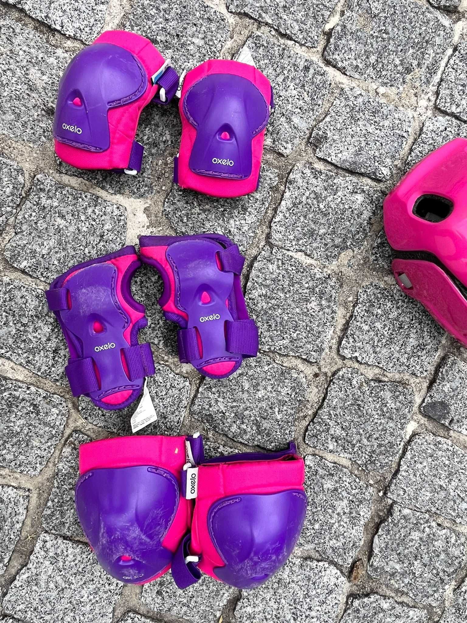 Patins, Capacete e proteções de Criança
