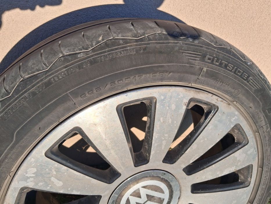 Alufelgi 17 z oponami 5x112 VW koła