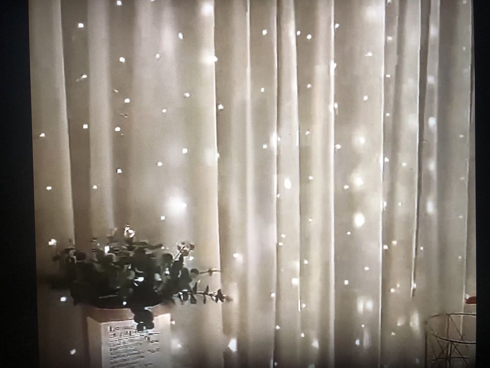 Girlanda swietlna , 3x3m, 300 led, z pilotem ,nowa