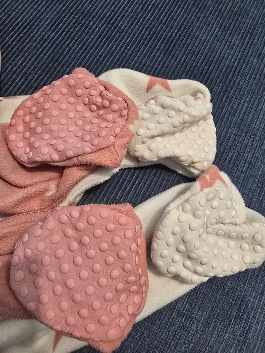 Сліпи флісові на дівчинку 9-12 місяців next