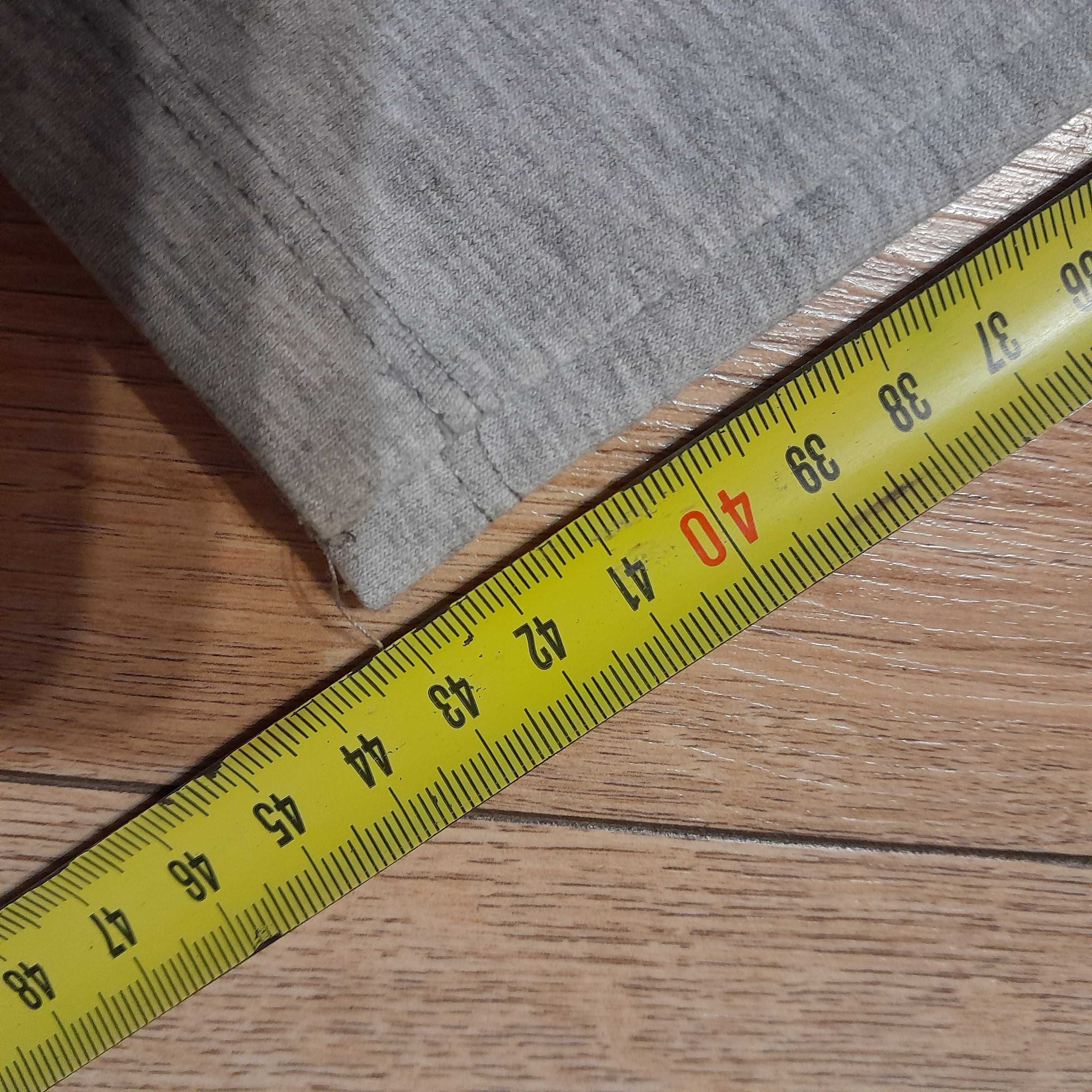 Bolerko długi rękaw szare z cekinami 140-146 cm